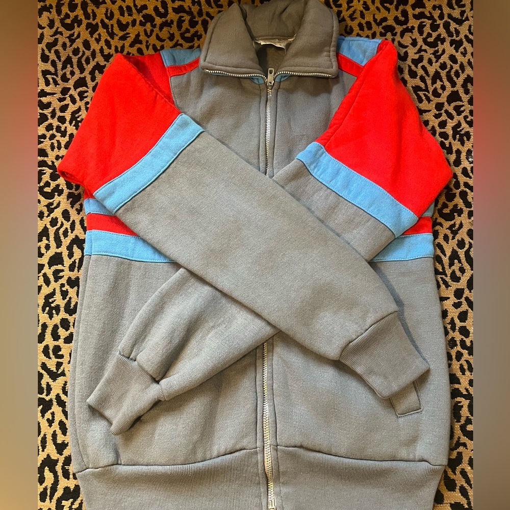 Vintage Twin Togs Zip-Up Track Jacket.